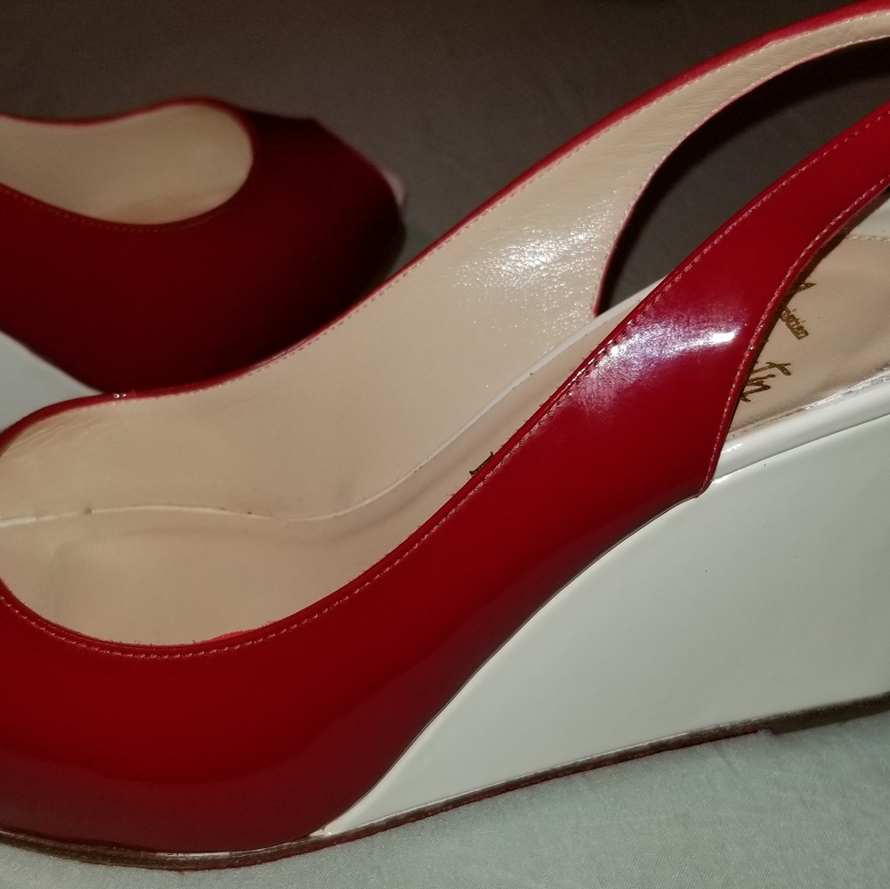 Christian louboutin wedges